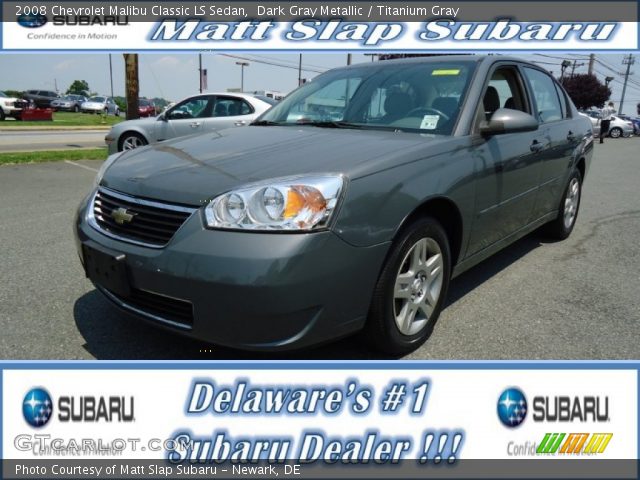 2008 Chevrolet Malibu Classic LS Sedan in Dark Gray Metallic