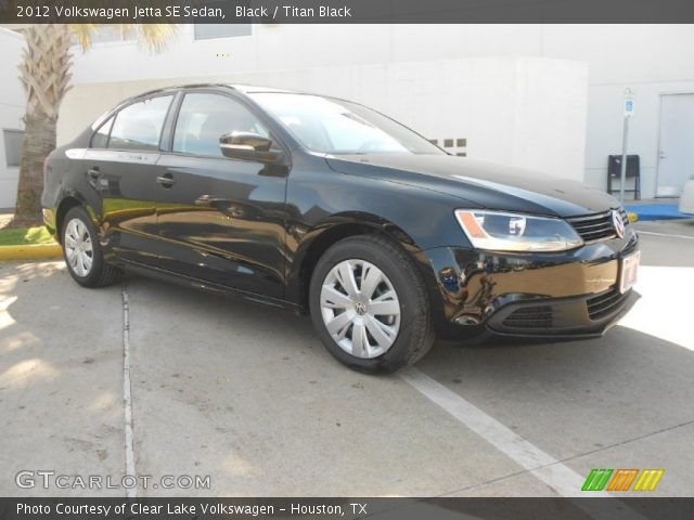 2012 Volkswagen Jetta SE Sedan in Black