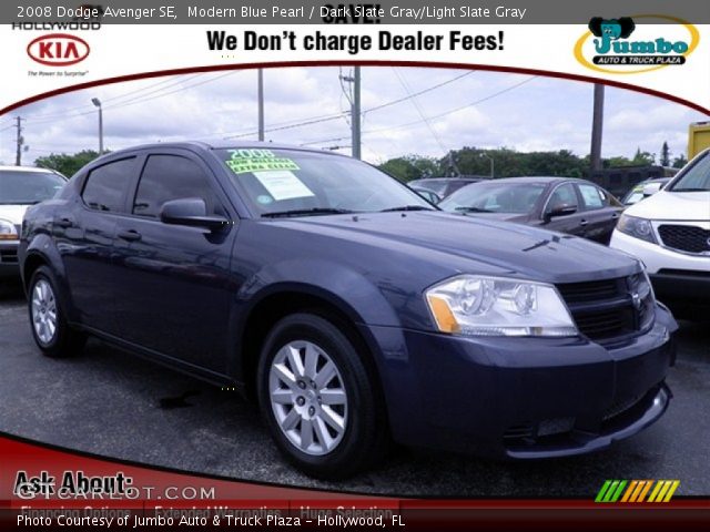 2008 Dodge Avenger SE in Modern Blue Pearl