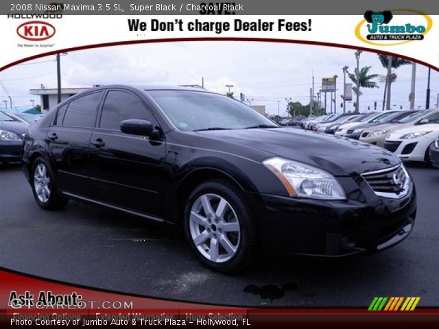2008 Nissan Maxima 3.5 SL in Super Black