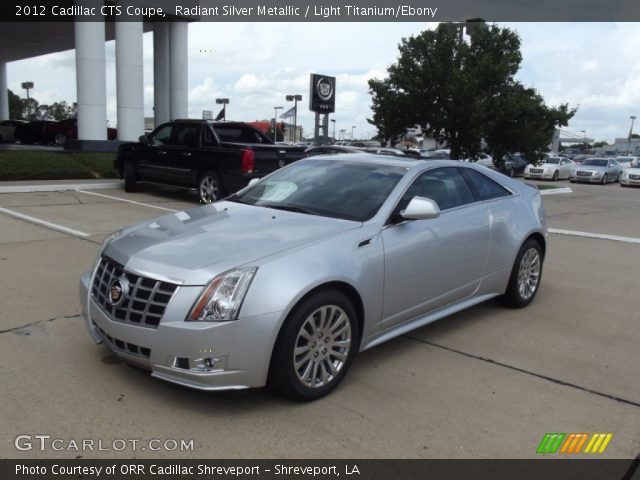2012 Cadillac CTS Coupe in Radiant Silver Metallic
