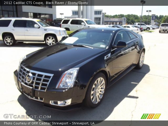 2012 Cadillac CTS Coupe in Black Raven