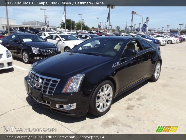 2012 Cadillac CTS Coupe in Black Raven