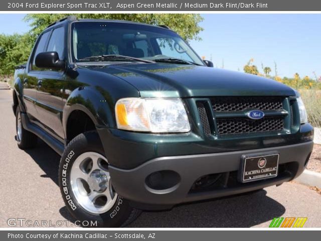 2004 Ford Explorer Sport Trac XLT in Aspen Green Metallic