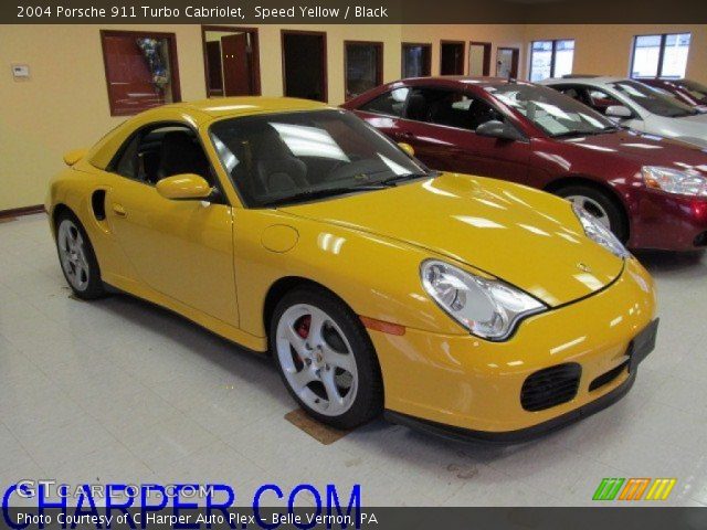 2004 Porsche 911 Turbo Cabriolet in Speed Yellow