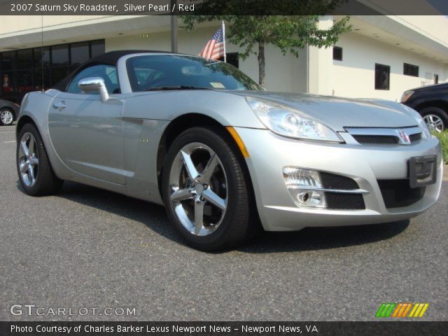 2007 Saturn Sky Roadster in Silver Pearl