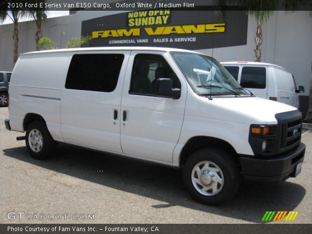 2010 Ford E Series Van E150 Cargo in Oxford White
