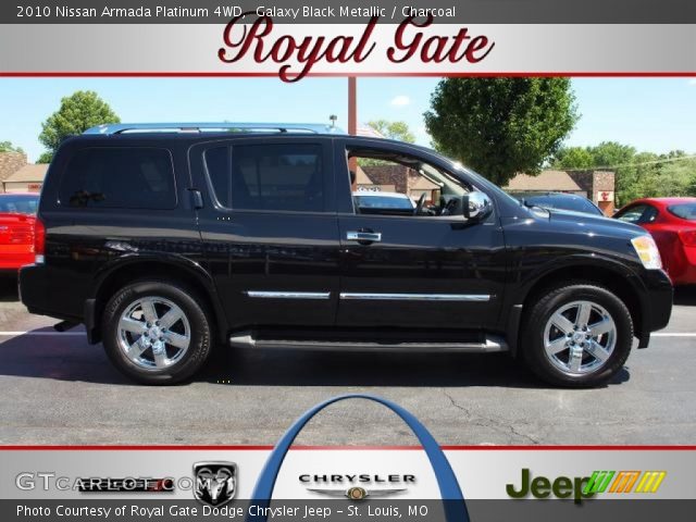 2010 Nissan Armada Platinum 4WD in Galaxy Black Metallic