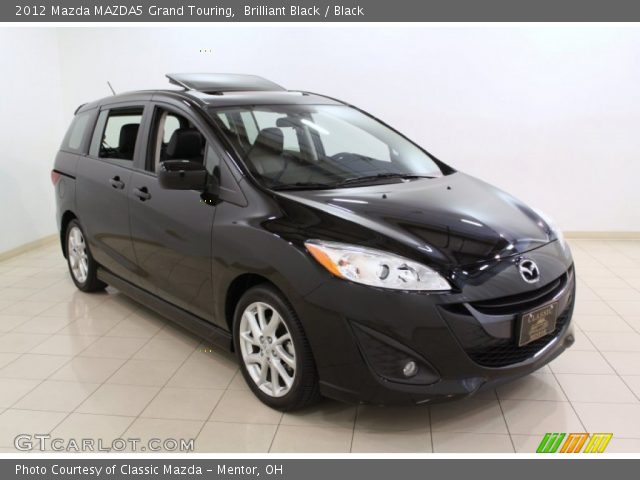 2012 Mazda MAZDA5 Grand Touring in Brilliant Black