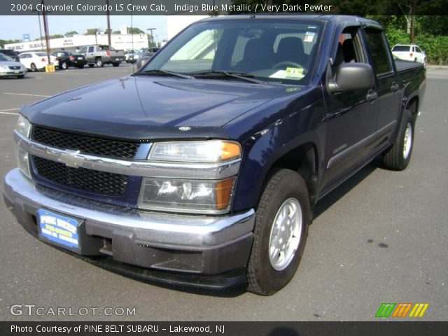 2004 Chevrolet Colorado LS Crew Cab in Indigo Blue Metallic