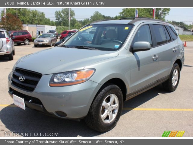 2008 Hyundai Santa Fe GLS in Natural Khaki Green