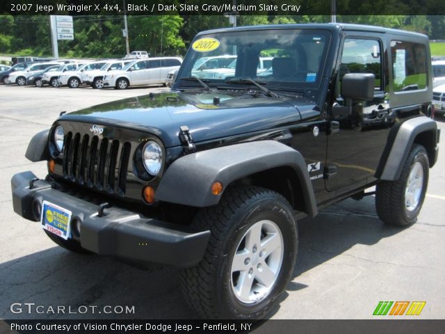 2007 Jeep Wrangler X 4x4 in Black