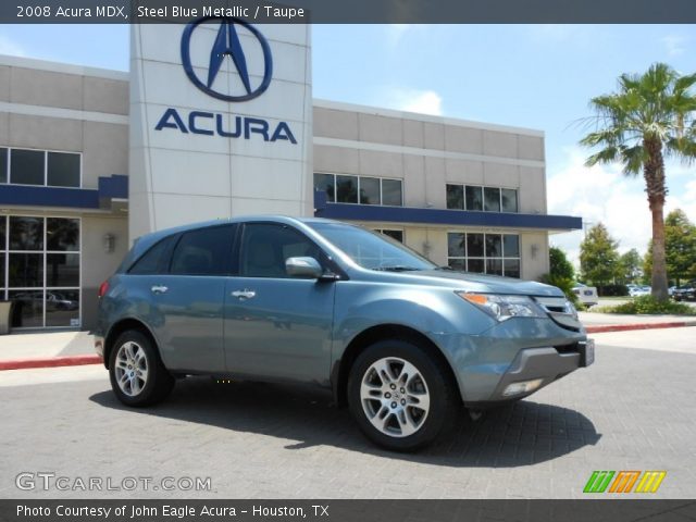 2008 Acura MDX  in Steel Blue Metallic