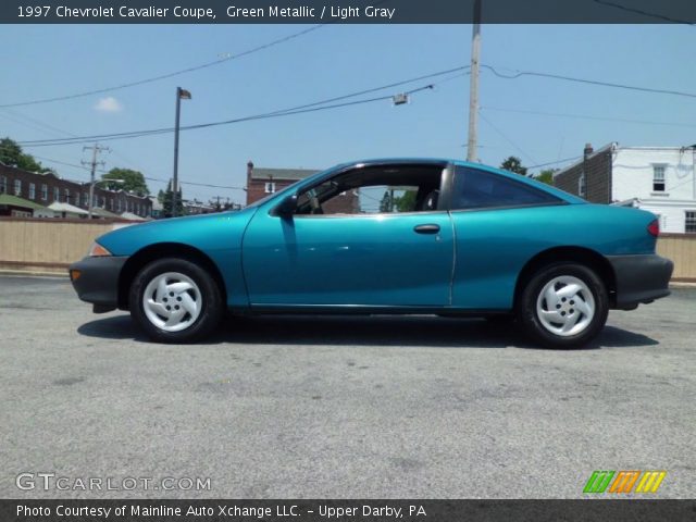 1997 Chevrolet Cavalier Coupe in Green Metallic