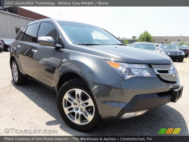 2007 Acura MDX Technology in Nimbus Gray Metallic