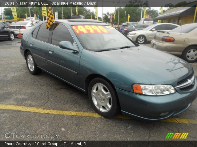 2001 Nissan Altima GLE in Opal Blue Metallic