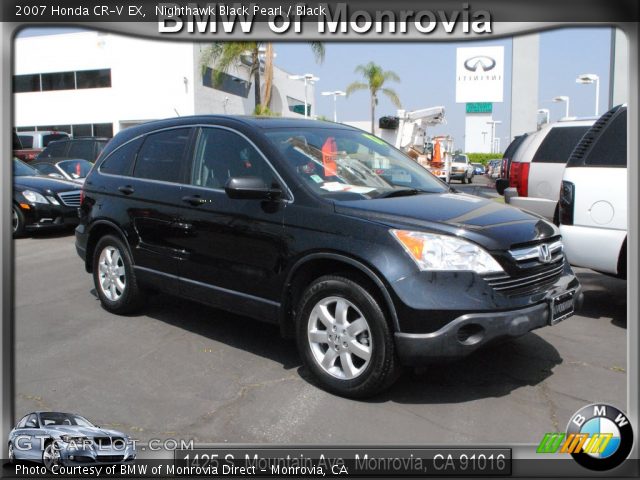 2007 Honda CR-V EX in Nighthawk Black Pearl