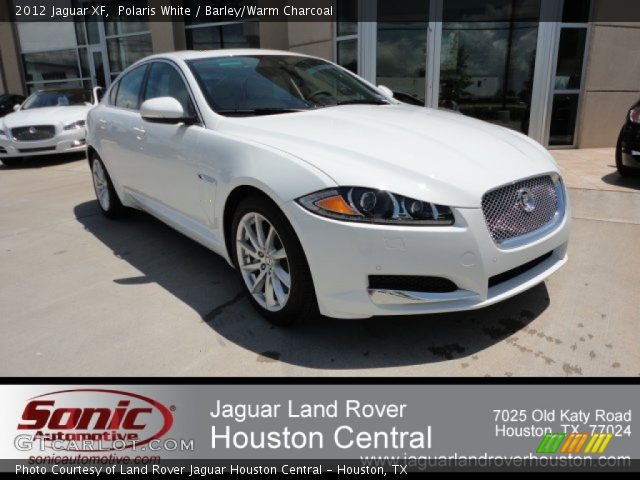 2012 Jaguar XF  in Polaris White