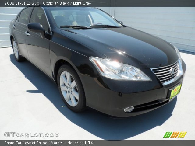 2008 Lexus ES 350 in Obsidian Black