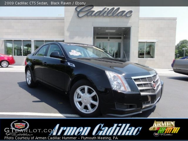 2009 Cadillac CTS Sedan in Black Raven