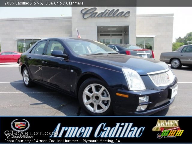 2006 Cadillac STS V6 in Blue Chip