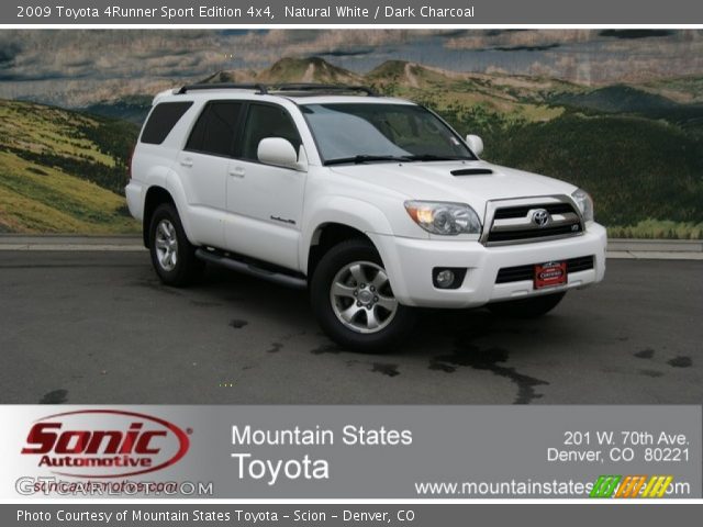 2009 Toyota 4Runner Sport Edition 4x4 in Natural White