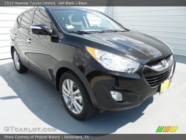 2012 Hyundai Tucson Limited in Ash Black