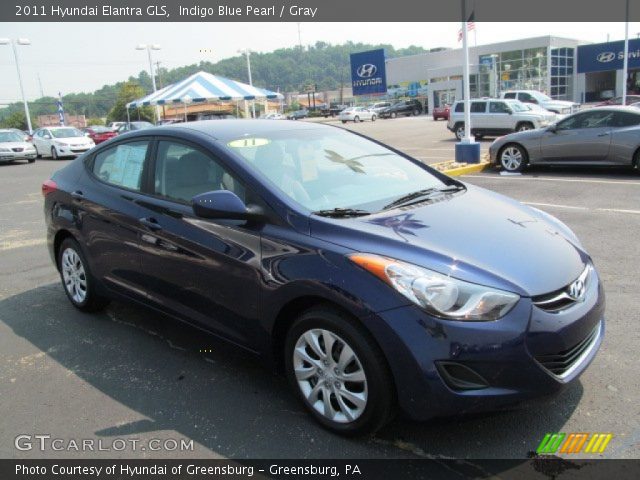 2011 Hyundai Elantra GLS in Indigo Blue Pearl