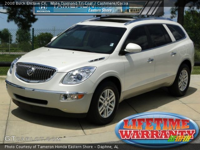 2008 Buick Enclave CX in White Diamond Tri Coat