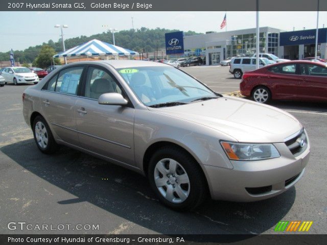 2007 Hyundai Sonata GLS in Golden Beige