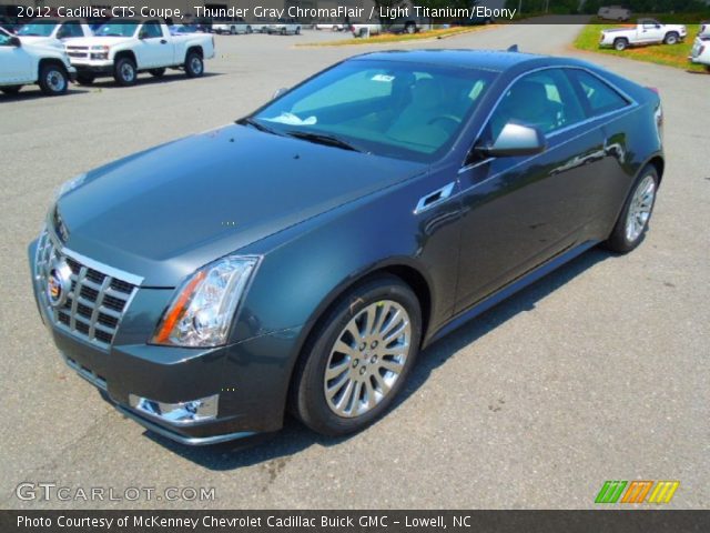 2012 Cadillac CTS Coupe in Thunder Gray ChromaFlair