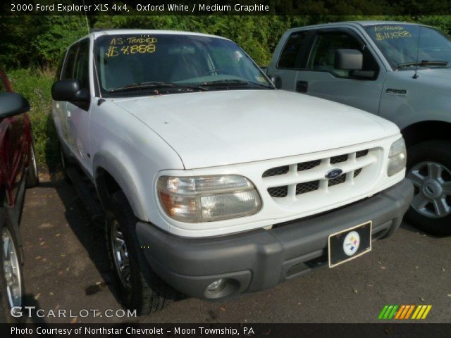 2000 Ford Explorer XLS 4x4 in Oxford White