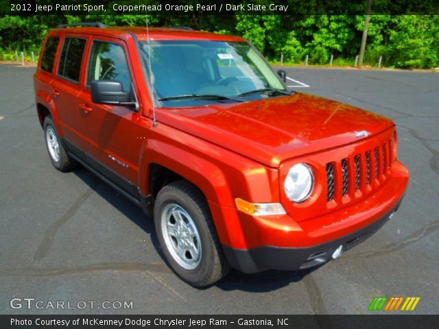 2012 Jeep Patriot Sport in Copperhead Orange Pearl
