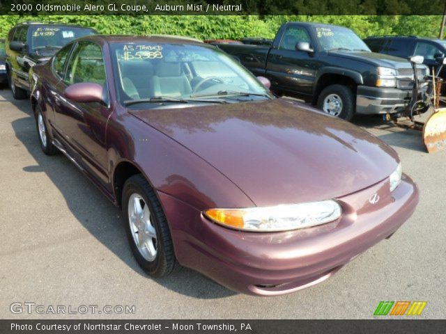 2000 Oldsmobile Alero GL Coupe in Auburn Mist