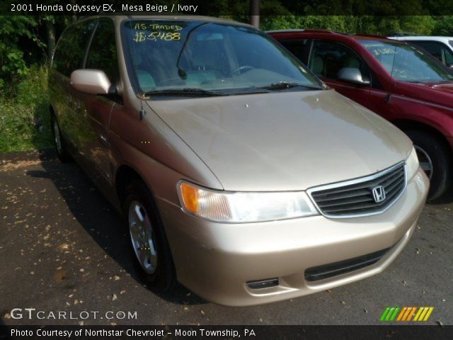 2001 Honda Odyssey EX in Mesa Beige