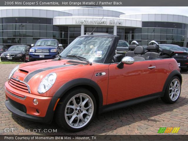 2006 Mini Cooper S Convertible in Hot Orange Metallic