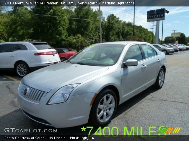 2010 Mercury Milan I4 Premier in Brilliant Silver Metallic