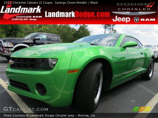 2011 Chevrolet Camaro LS Coupe in Synergy Green Metallic