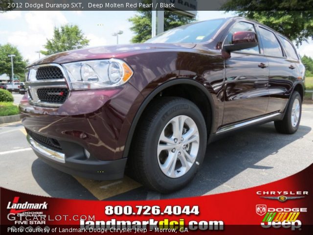 2012 Dodge Durango SXT in Deep Molten Red Pearl
