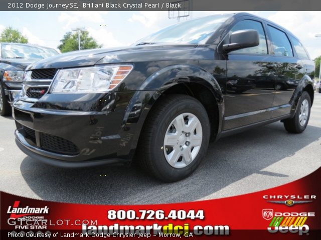 2012 Dodge Journey SE in Brilliant Black Crystal Pearl