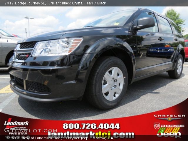 2012 Dodge Journey SE in Brilliant Black Crystal Pearl