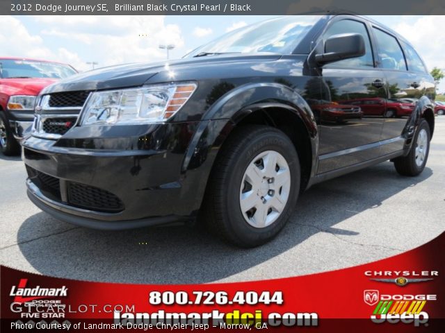 2012 Dodge Journey SE in Brilliant Black Crystal Pearl