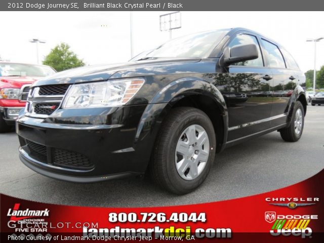 2012 Dodge Journey SE in Brilliant Black Crystal Pearl