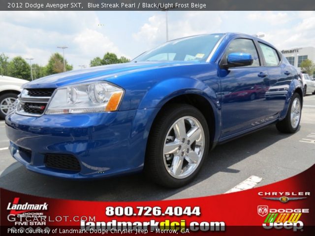 2012 Dodge Avenger SXT in Blue Streak Pearl