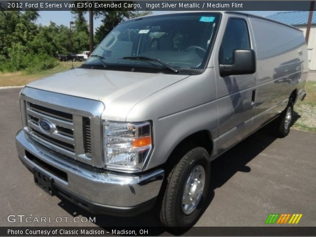 2012 Ford E Series Van E350 Extended Cargo in Ingot Silver Metallic