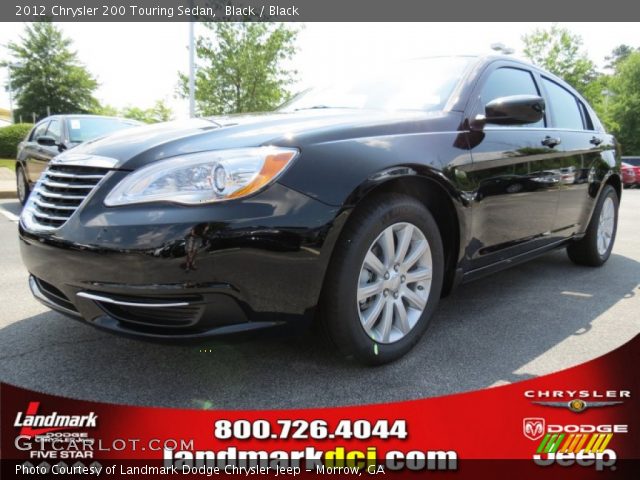 2012 Chrysler 200 Touring Sedan in Black