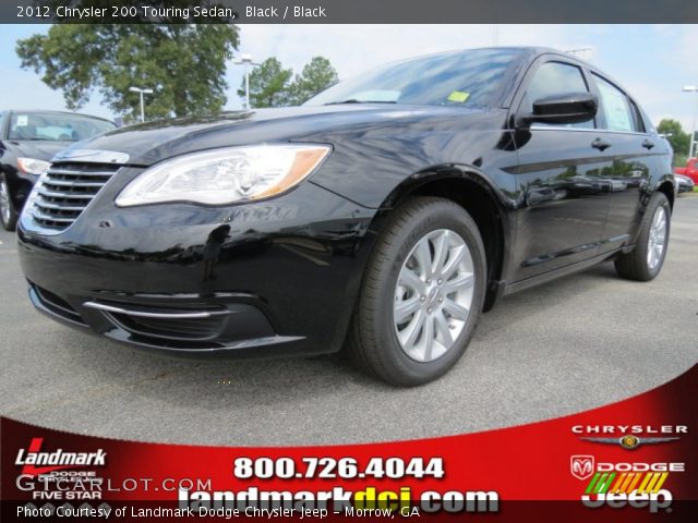 2012 Chrysler 200 Touring Sedan in Black