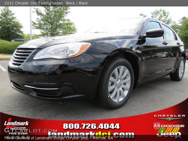 2012 Chrysler 200 Touring Sedan in Black