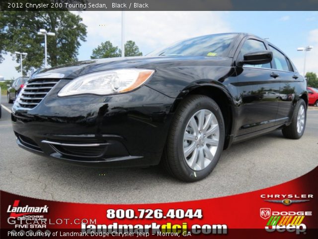 2012 Chrysler 200 Touring Sedan in Black
