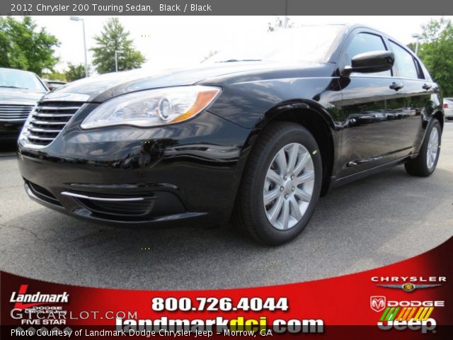 2012 Chrysler 200 Touring Sedan in Black